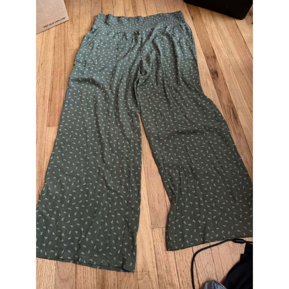 Three Dots - Wide-Leg Lounge Pants - Picture 2 of 4